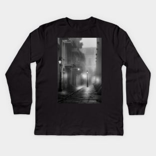 PIRATES ALLEY NEW ORLEANS Kids Long Sleeve T-Shirt